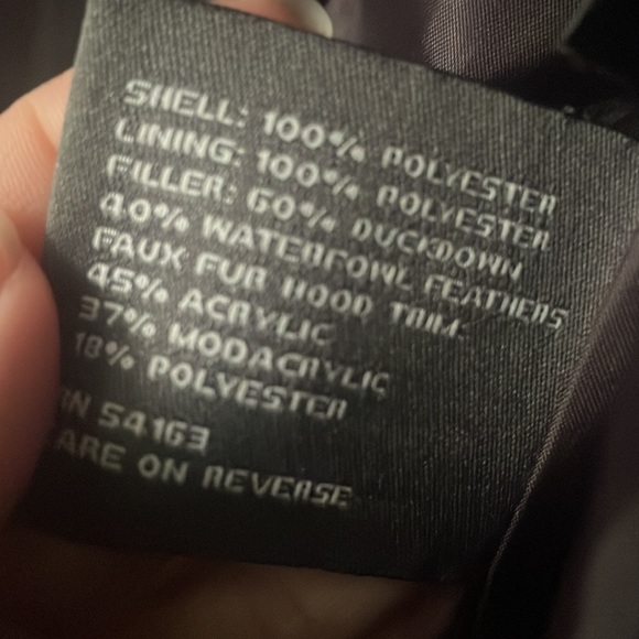 Puffy winter coat: KENNETH COLE REACTION winter coat!! Xs - Picture 3 of 4